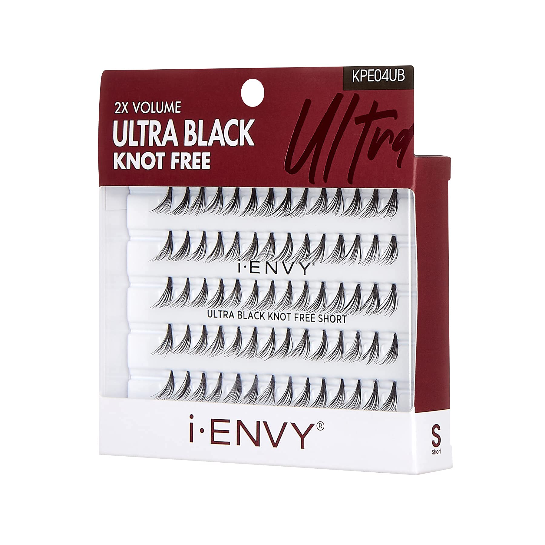 Kiss I Envy Knot Free Short 70 Lashes Ultra Black